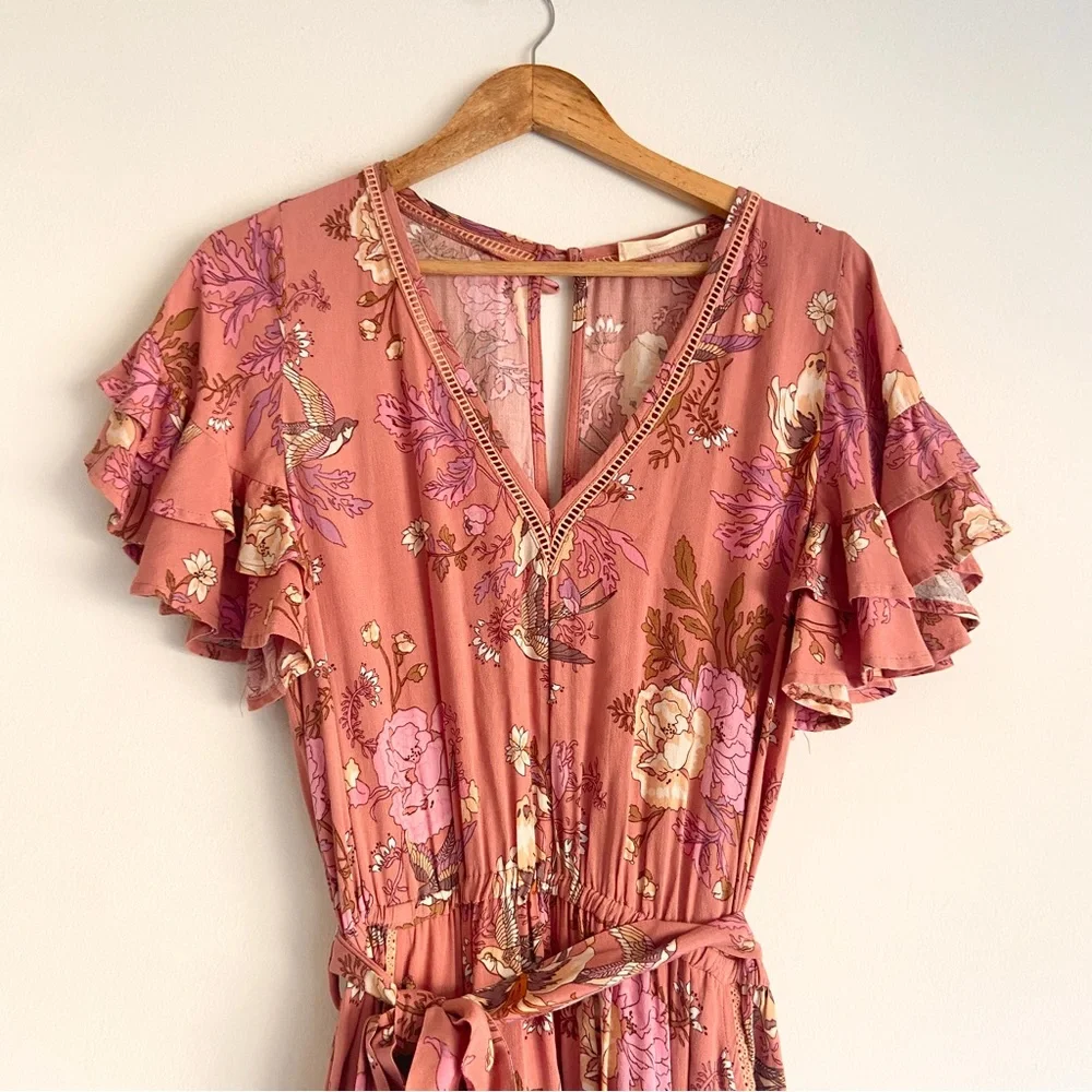 SPELL & The Gypsy Rosa Play Dress in Blush - Picture 6 of 16